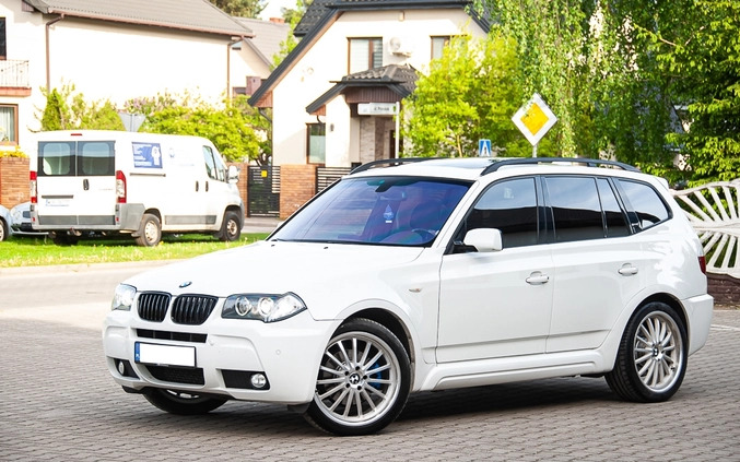 BMW X3 cena 39900 przebieg: 229000, rok produkcji 2008 z Jedwabne małe 781